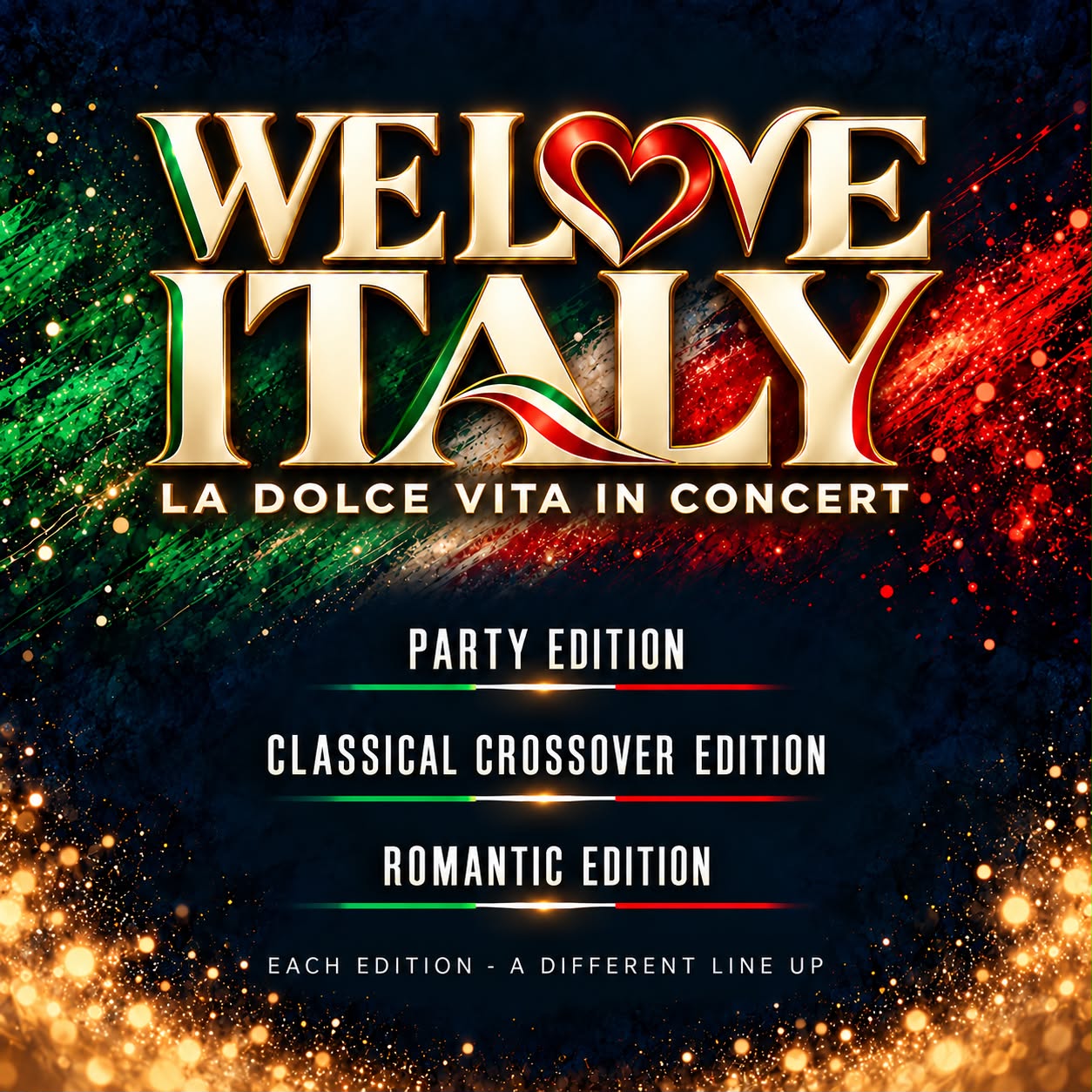 WE LOVE ITALY  La Dolce Vita In Concert